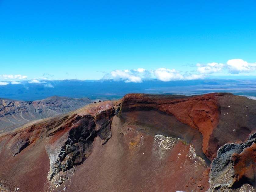 Blick in den Red Crater